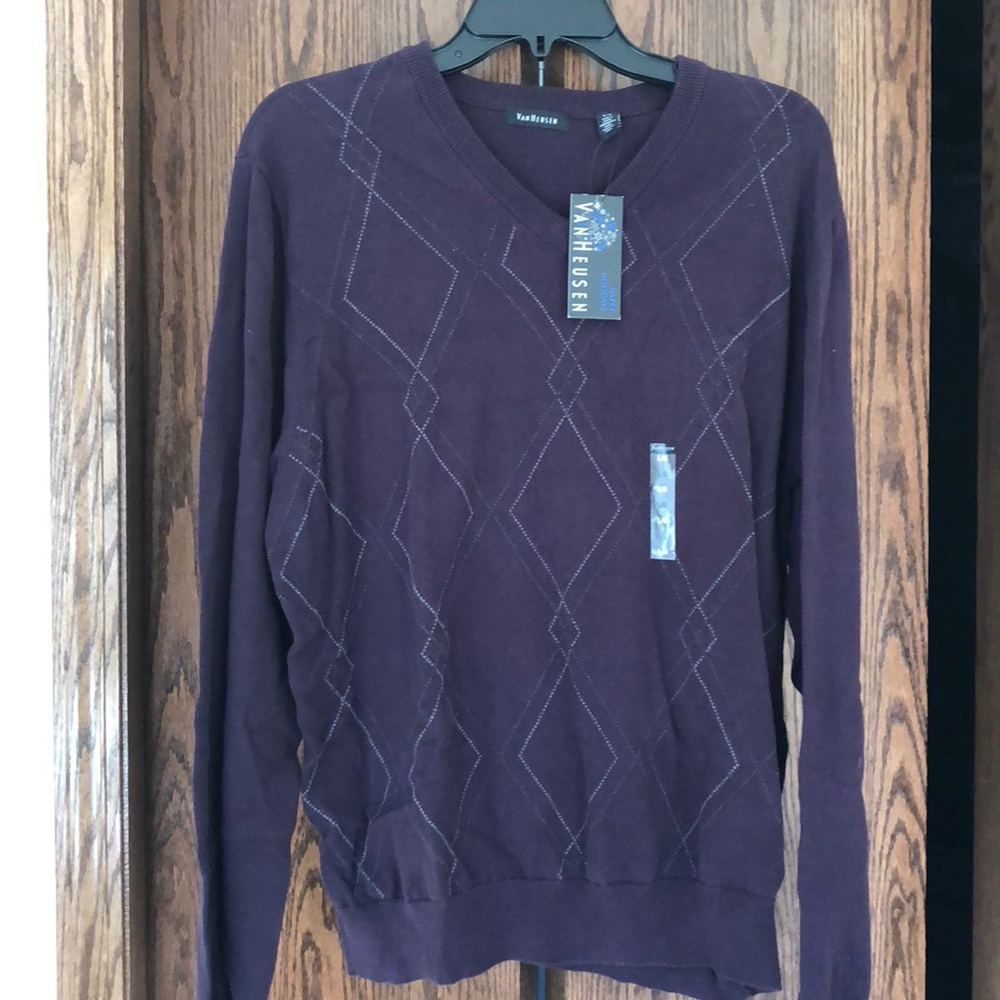 Van Heusen Dark Purple Men’s Sweater